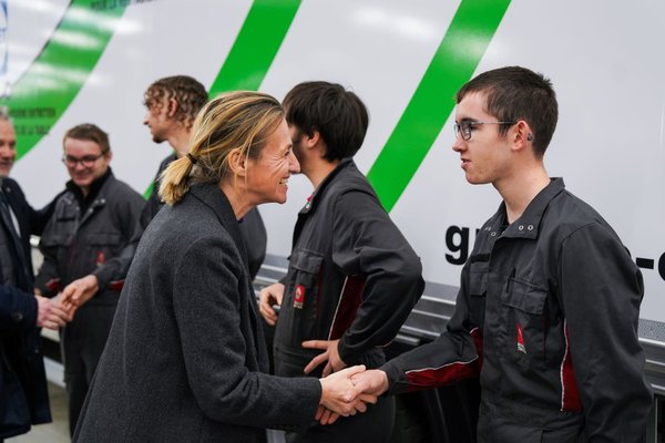 Visite d'Astrid PANOSYAN, Ministre du travail et de l'emploi