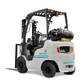 Chariots frontaux thermiques GAZ 2500 kg Cabine