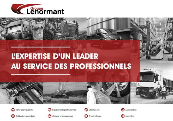 Découvrez notre Nouvelle Plaquette GROUPE LENORMANT